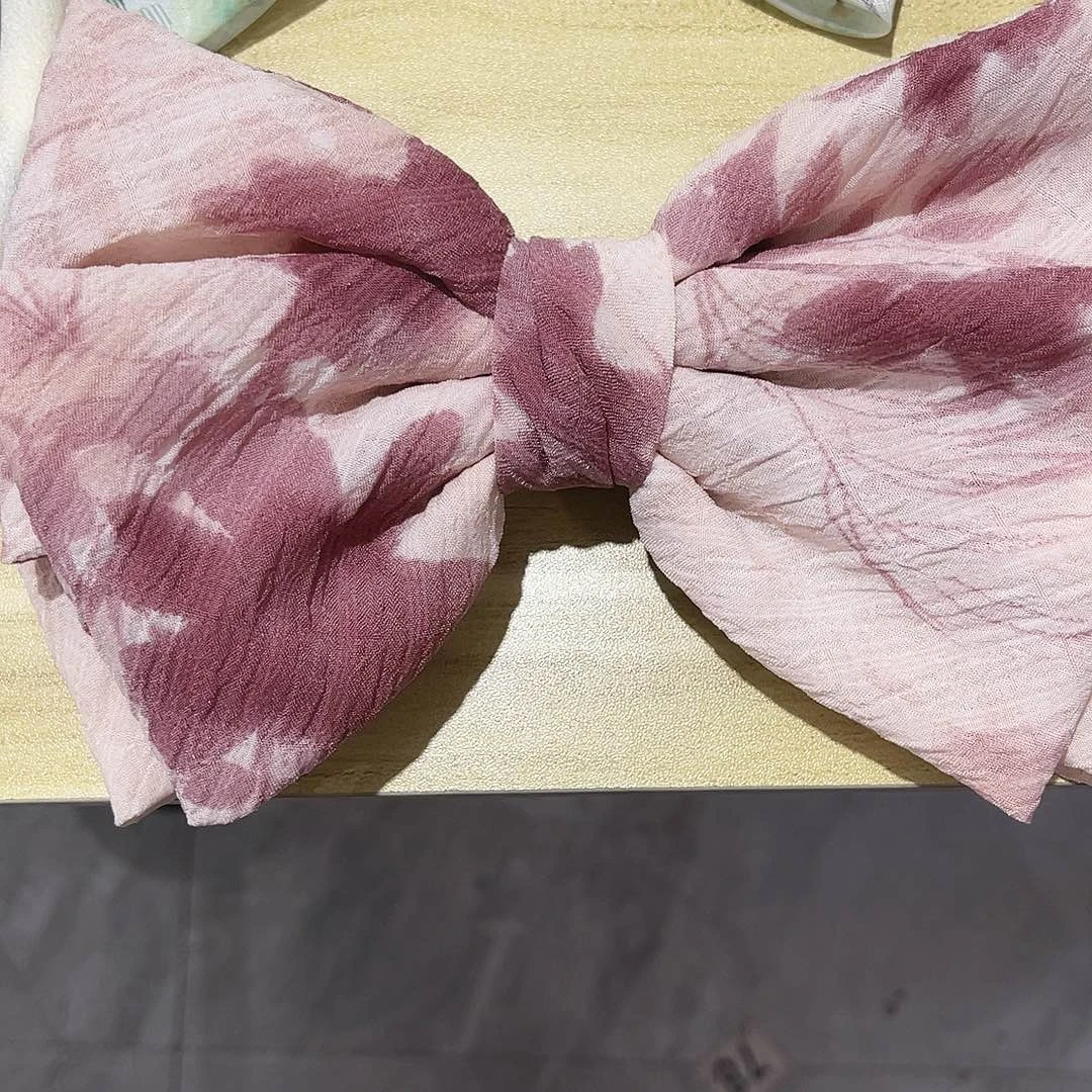 布艺铁合金蝴蝶结发夹