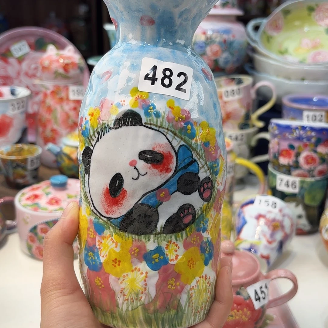 瓷片兔兔好漂亮e mo lv tu t