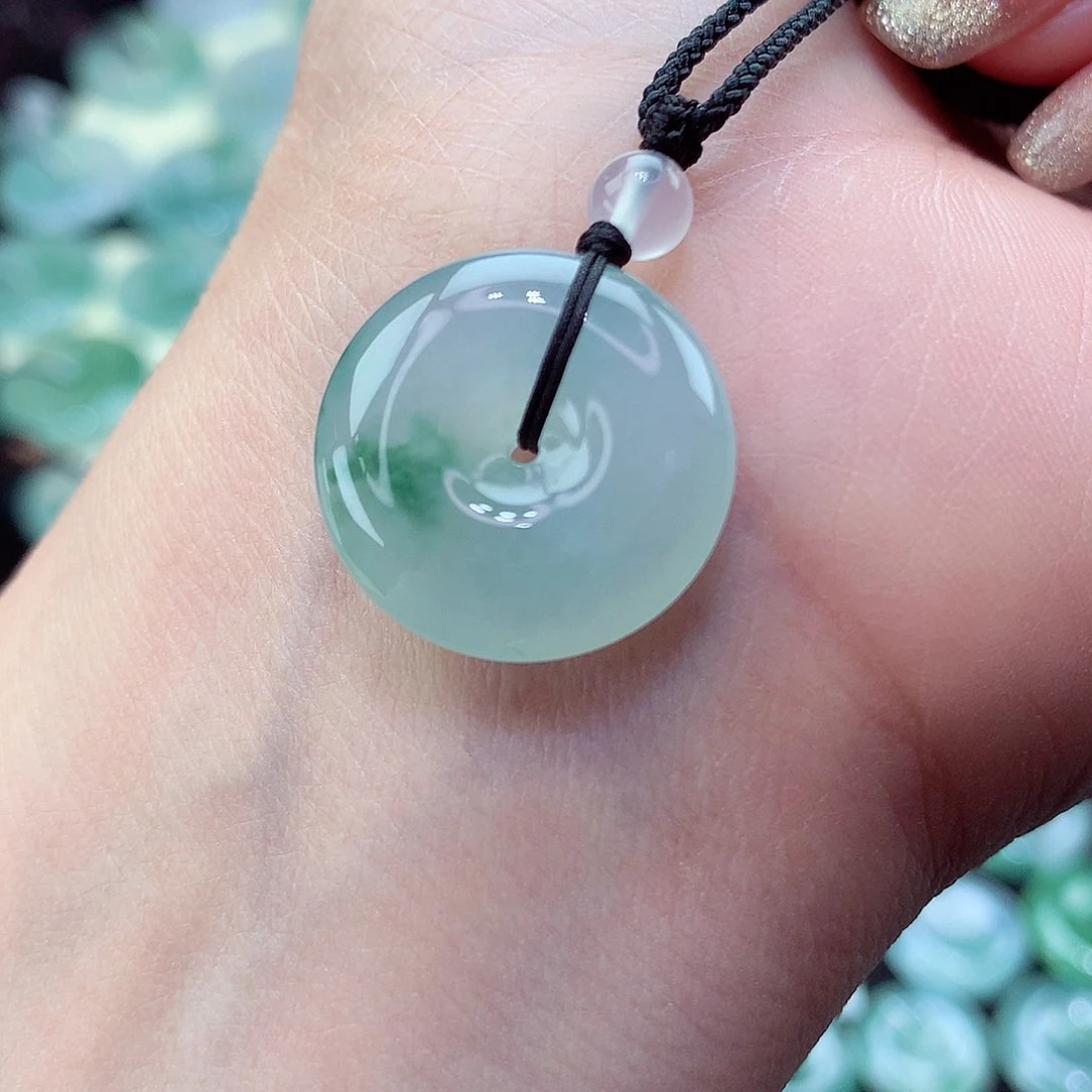 翡翠颈饰未镶嵌8尺寸20.1-5.8