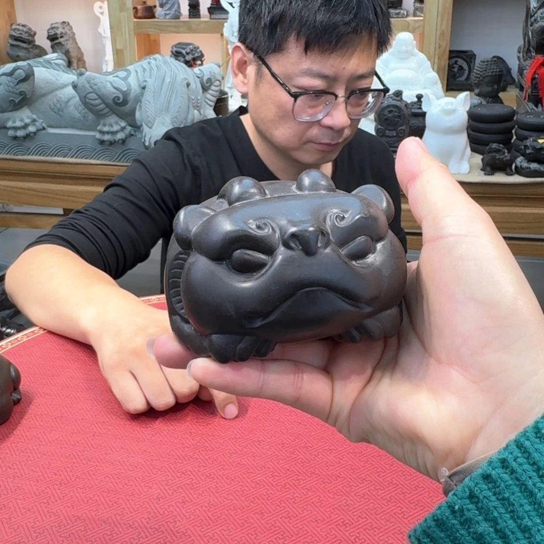 西安石晋錾石雕手工雕刻摆件