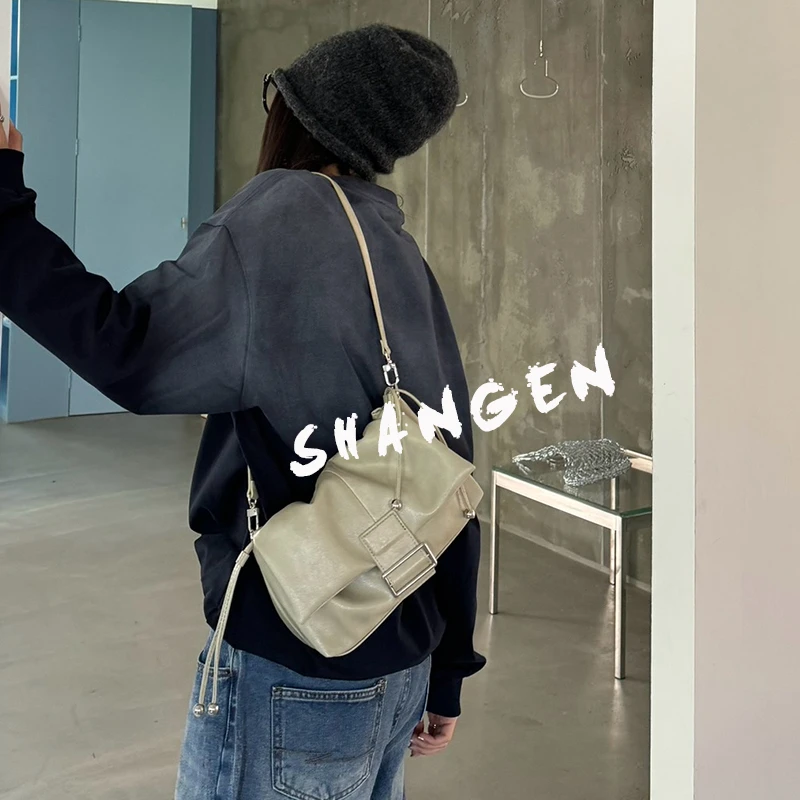 【尚恩CC】SK-62770-浅绿-26*11*14轻奢时尚女士新款单肩斜挎包