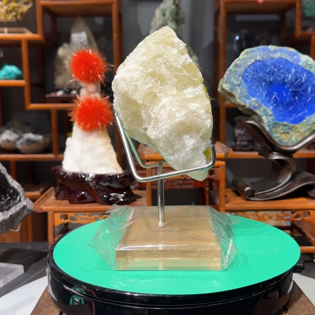 龙***生石材印度钙沸石1111111