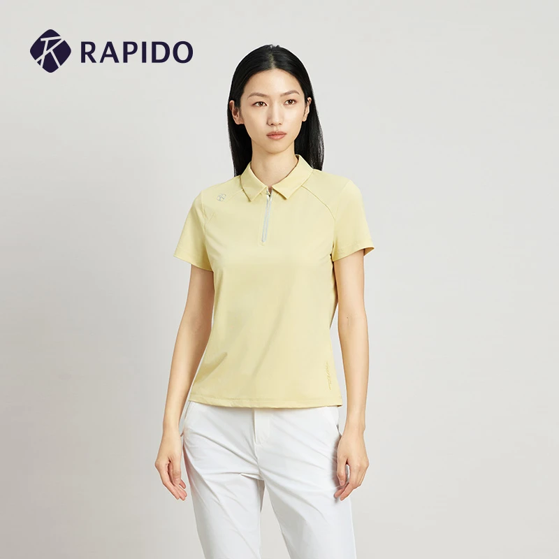 【新品】RAPIDO雳霹道2025夏女士户外休闲运动清爽POLO衫CP5342P02