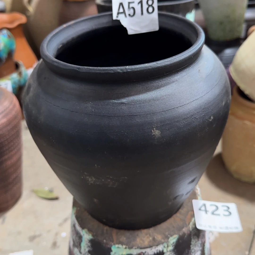 粗陶高度20口径15带孔（无孔水培下单备注）