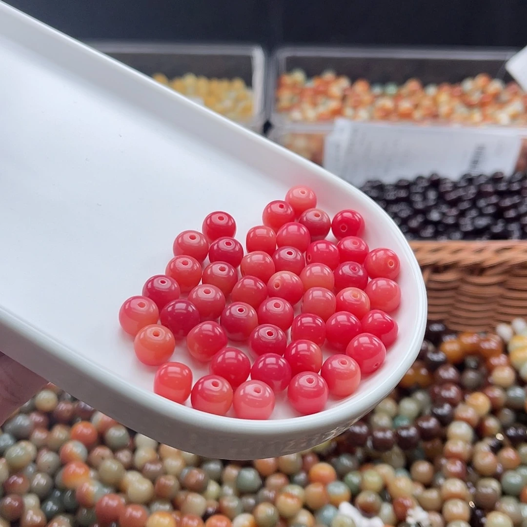 白玉菩提吊坠Q/10mm/110颗