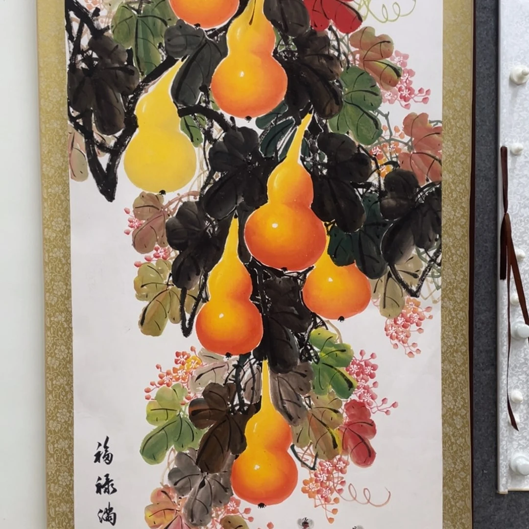 国画老师手笔手绘作品y