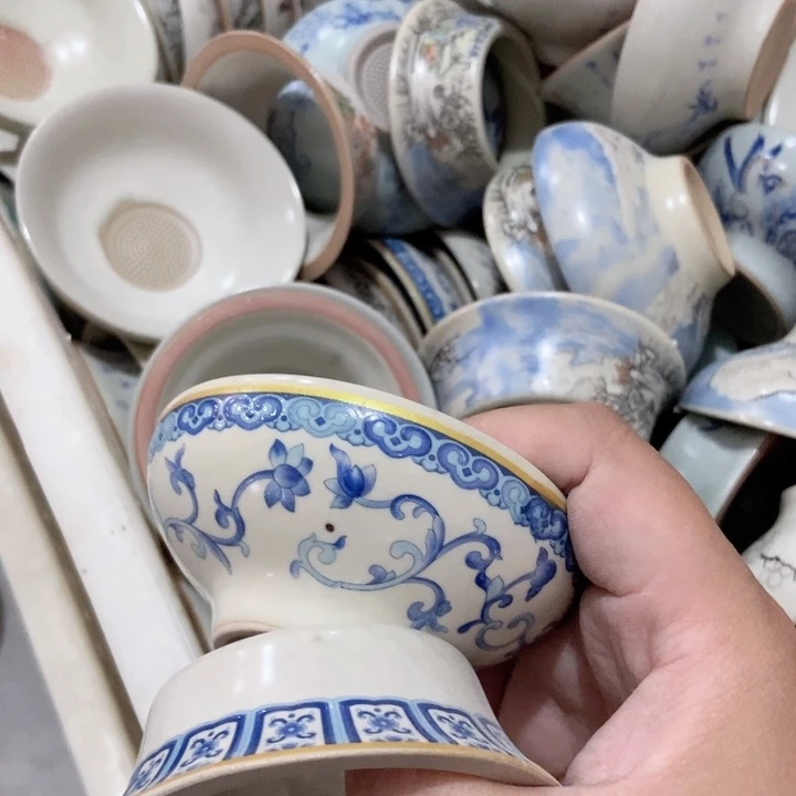 摆件茶具微瑕，介意勿拍