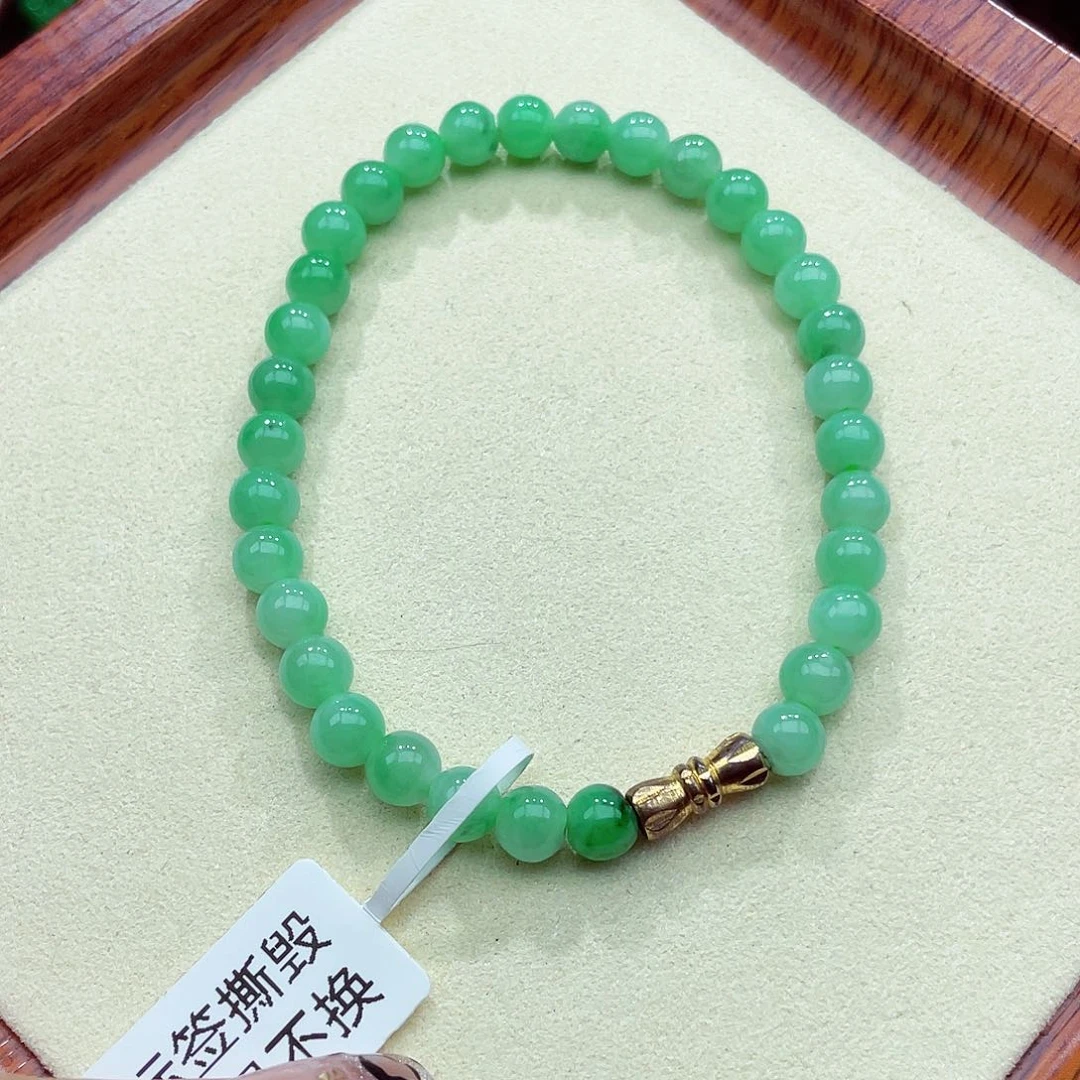 未镶嵌手链翡翠翡翠