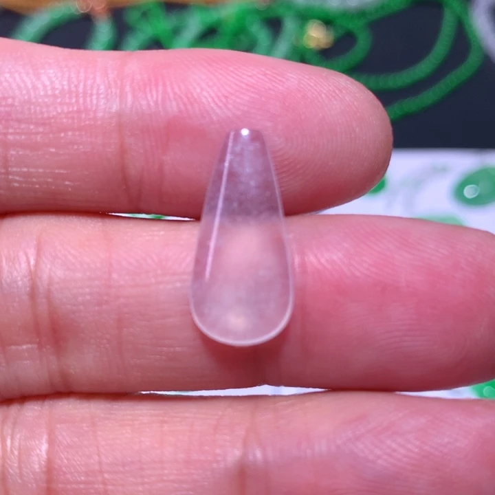 翡翠裸石高冰水滴