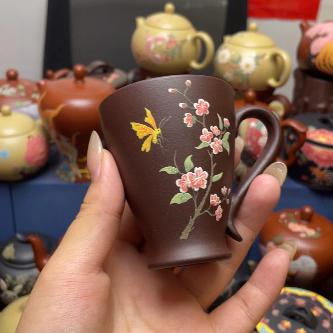 茶杯紫砂紫砂主人杯100cc