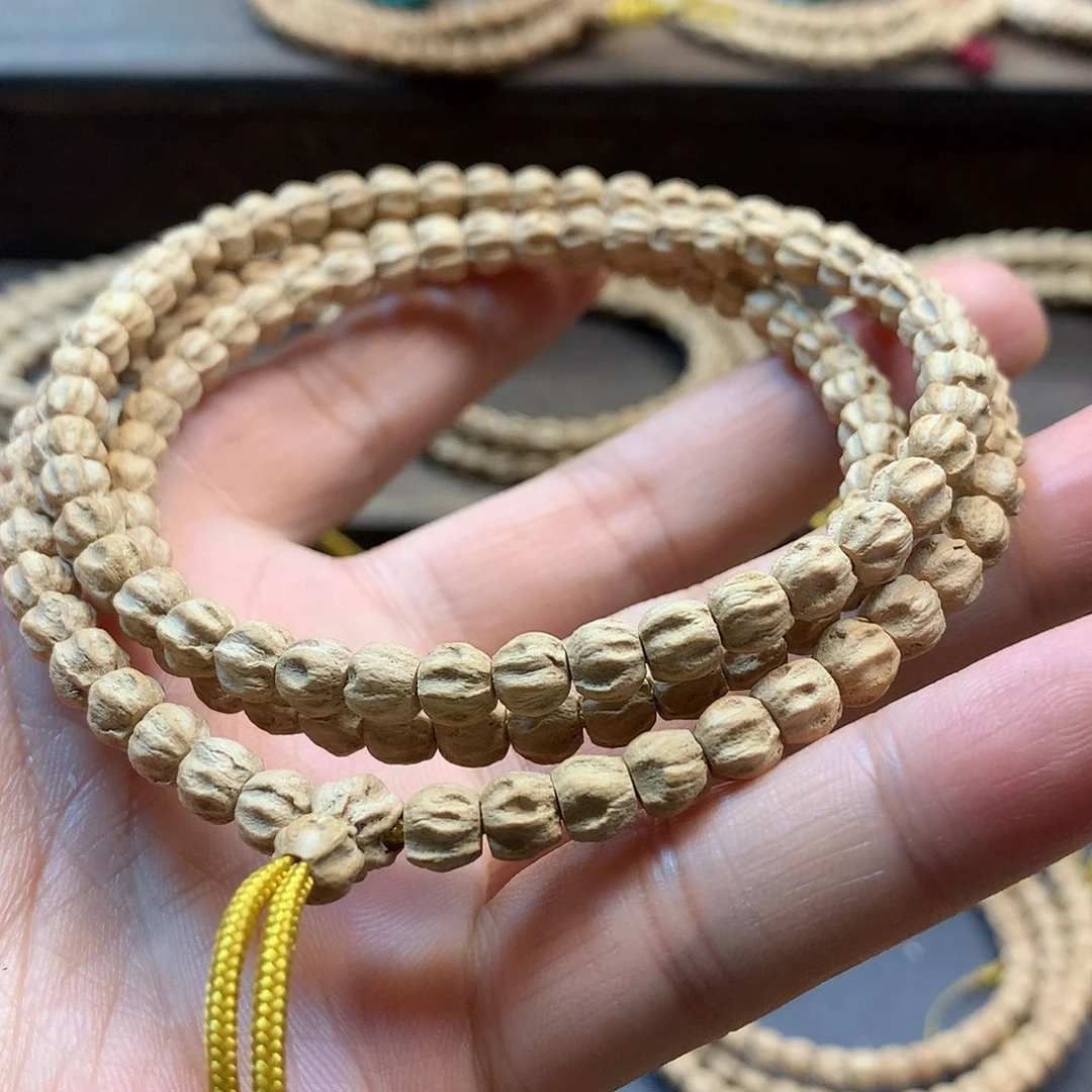 柏香籽/百香籽吊坠原桩微切深坑龙脊鬼