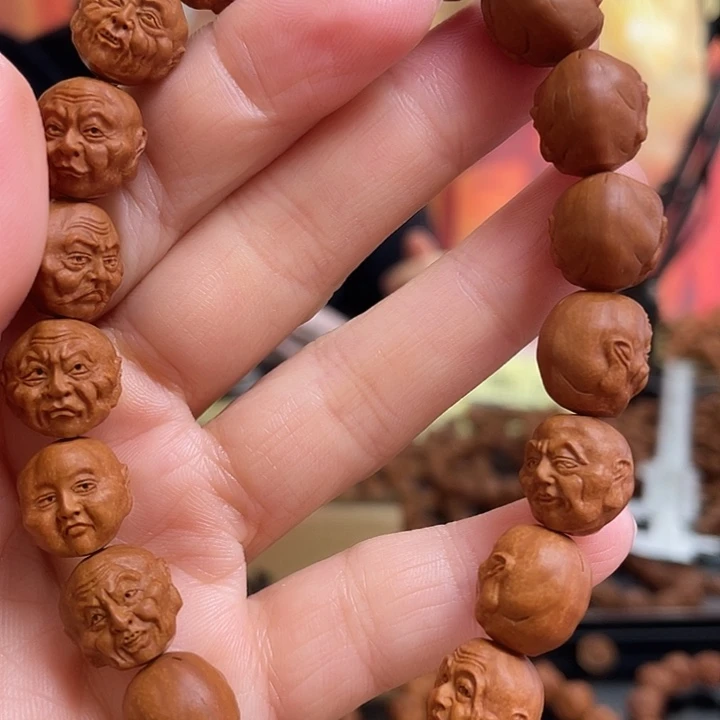 手串/手链橄榄核龙纹桃核