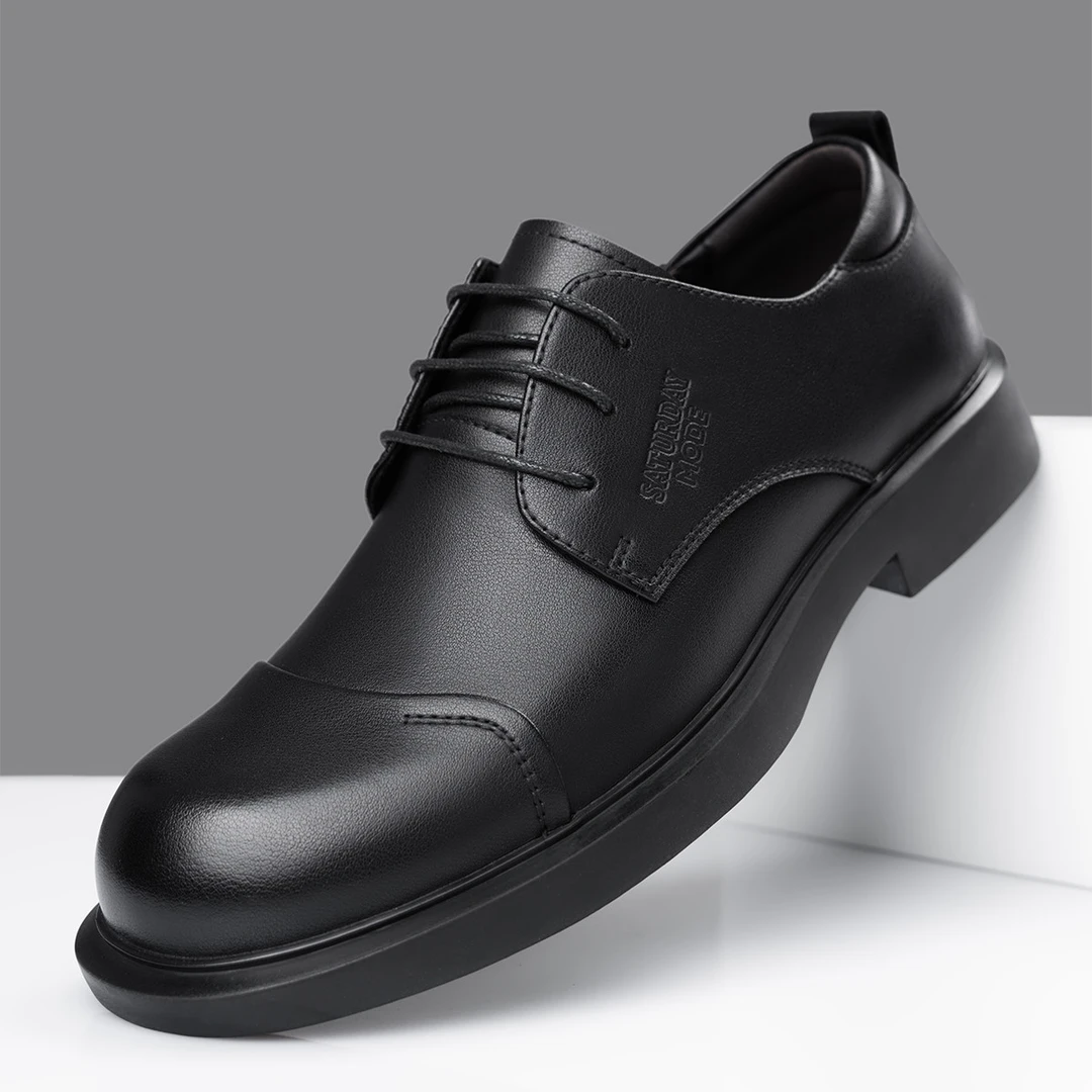 366号舒适男鞋透气商务德比鞋经典男士休闲结婚鞋通勤英伦男皮鞋