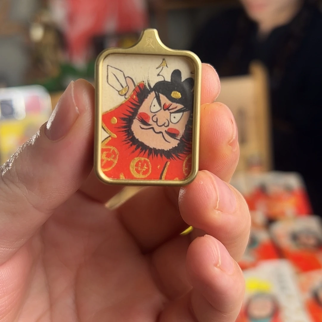 可***乐纯手绘钟馗文创画