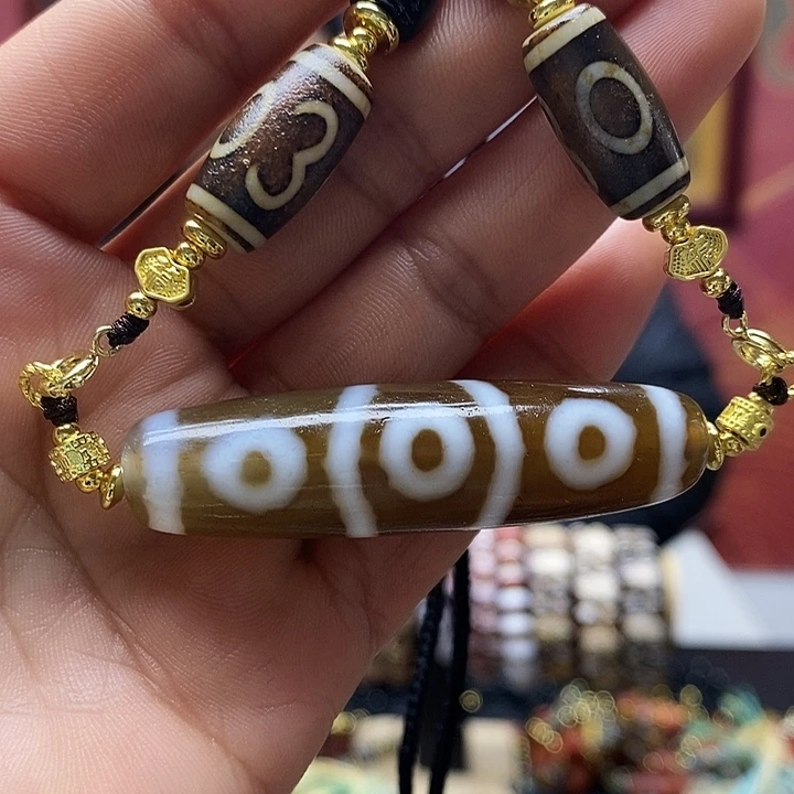 玛瑙/玉髓（覆膜）合金颈饰