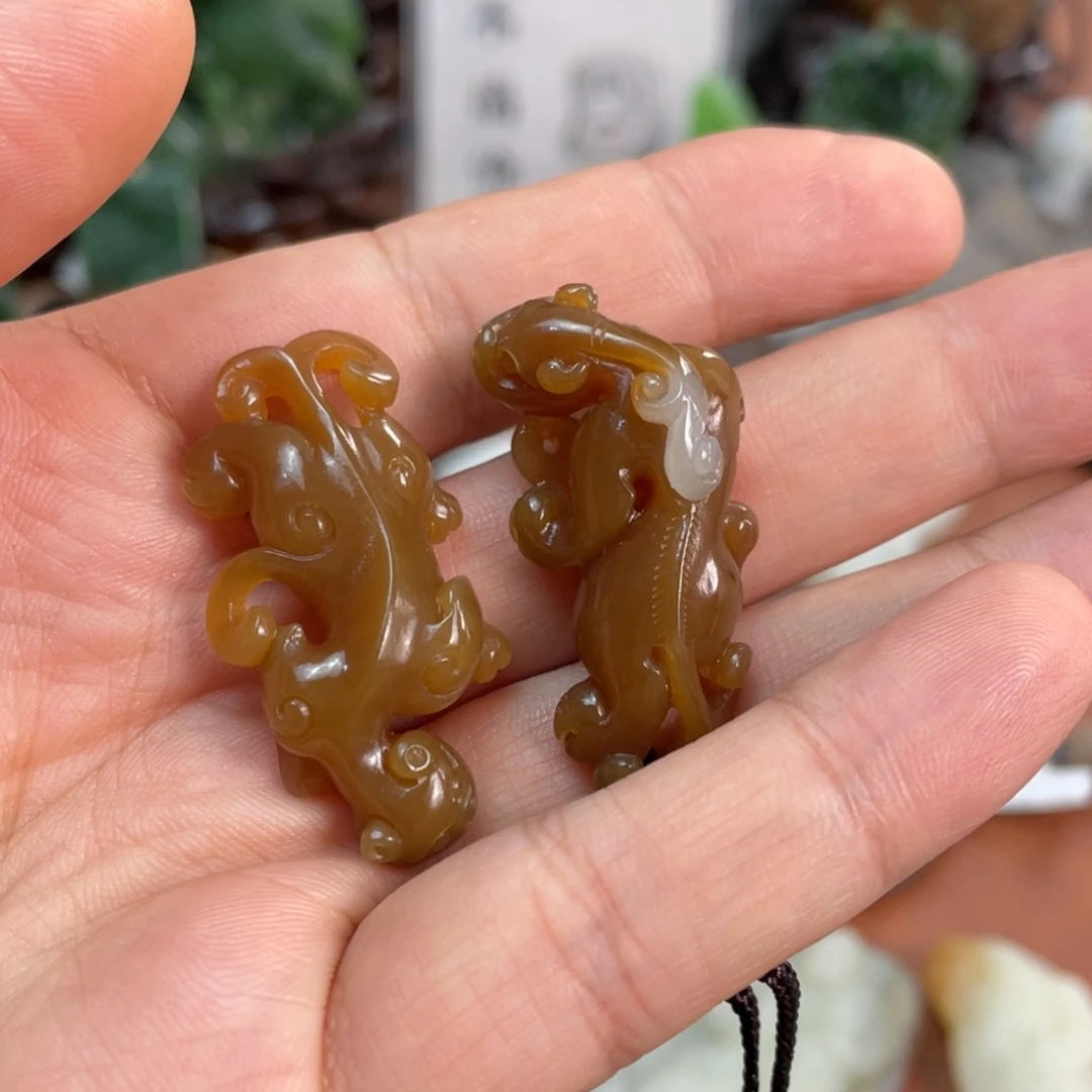 吊坠(不含链)未镶嵌和田玉