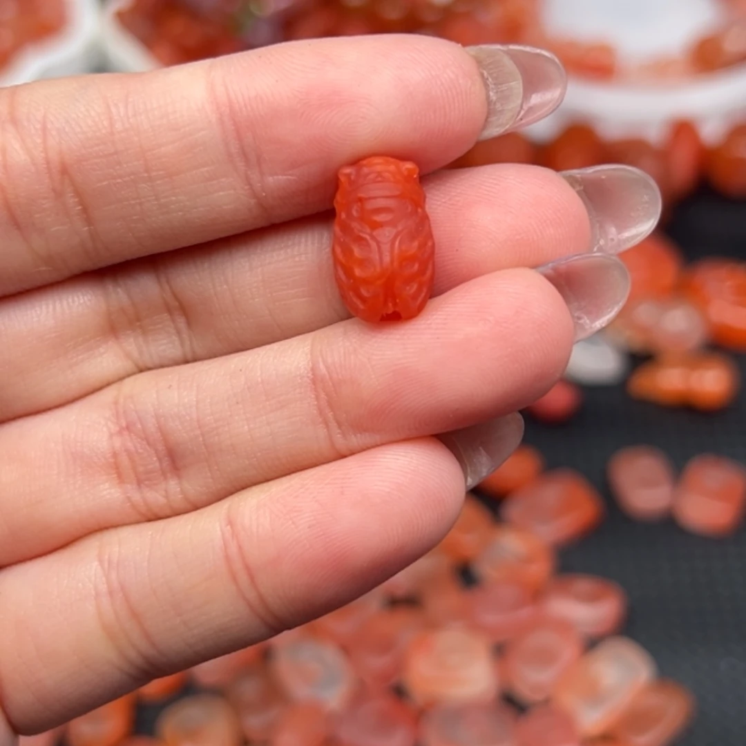 浪***花南红玛瑙未镶嵌吊坠(不含链)