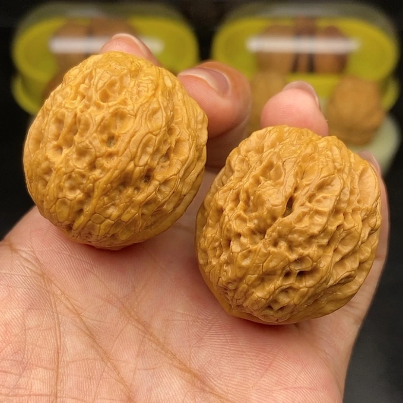 【闪购商品】文玩核桃把件39尺铁狮子头