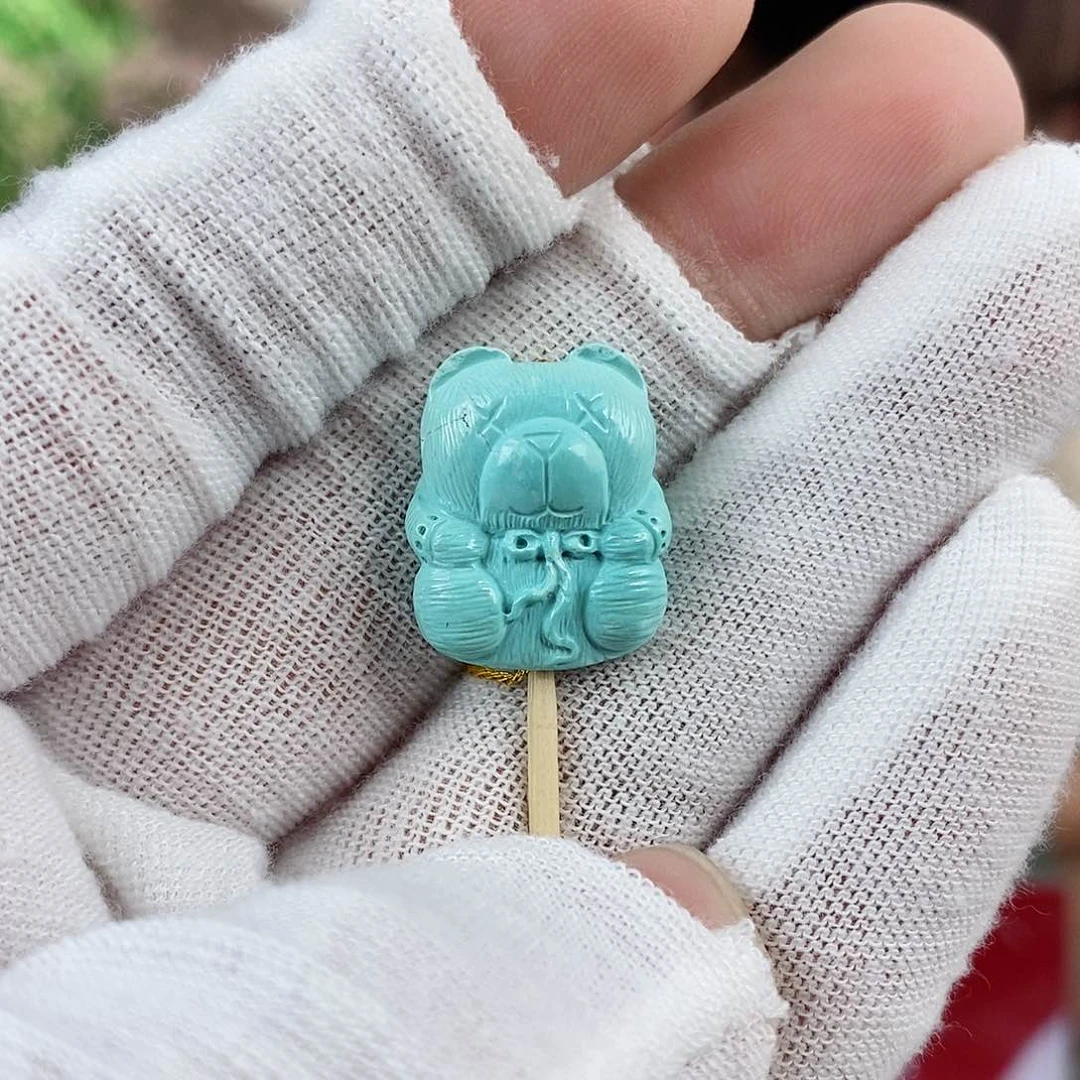 绿松石珠宝奇石未镶嵌?****深