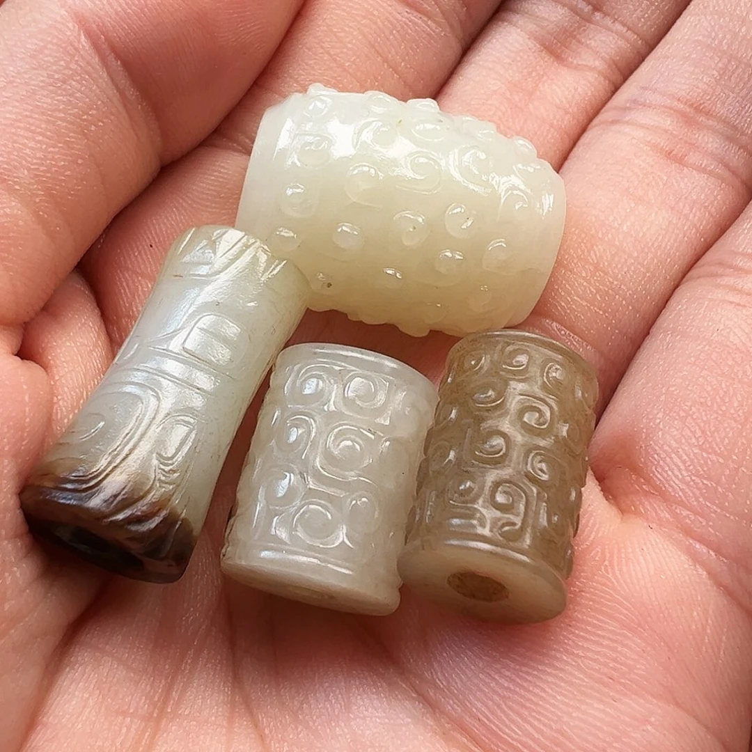 和田玉颈饰未镶嵌用****7