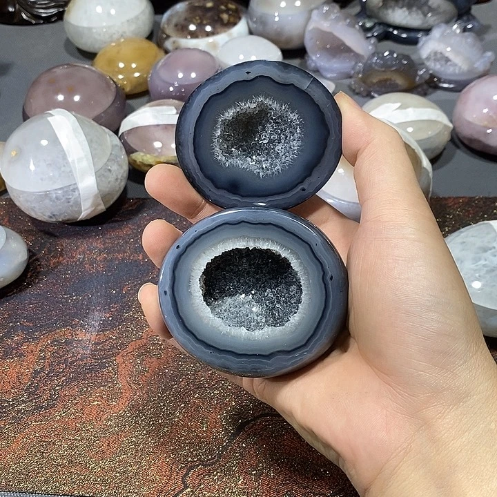 水晶摆件未镶嵌聚宝盆