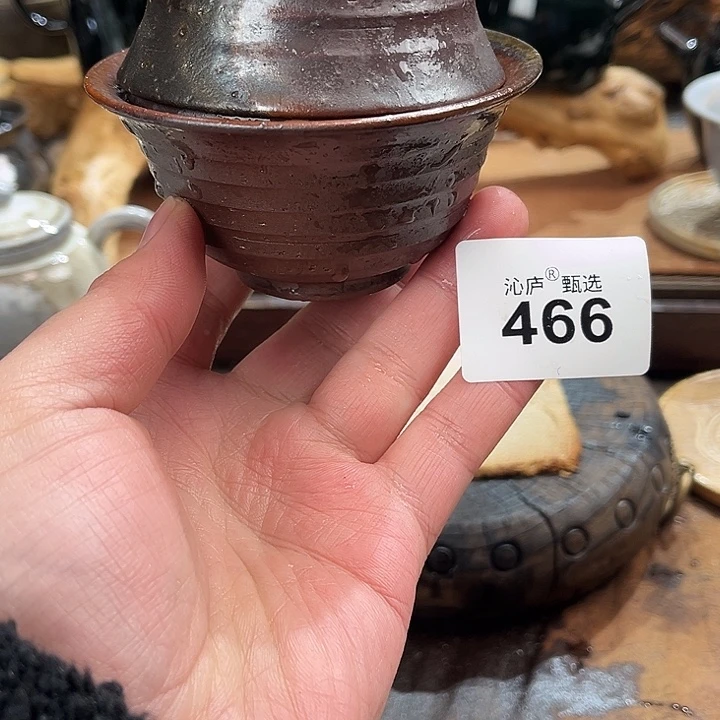 沁庐柴窑古法柴烧全手工茶具