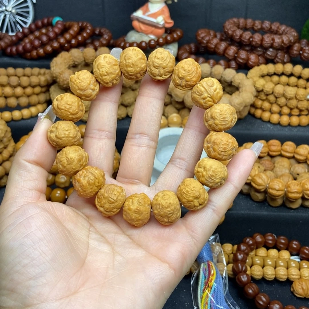 猴头核桃手串一****台蟾王手串