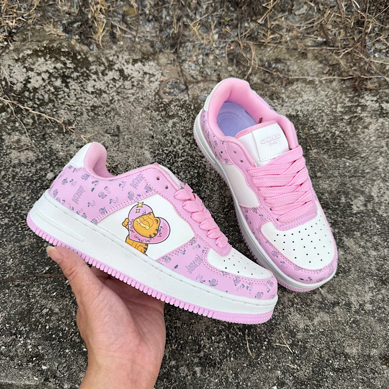 卡通板鞋秋季新款休闲面包鞋运动鞋男女同款鞋子休闲鞋百搭潮流