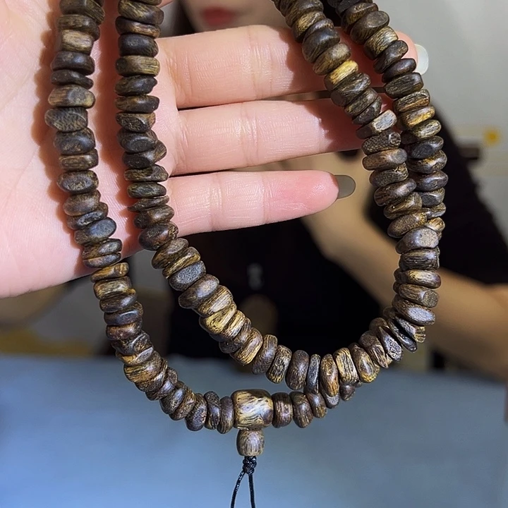 沉香沉香碎屑沉水老料树丁虫漏多圈张勺子36