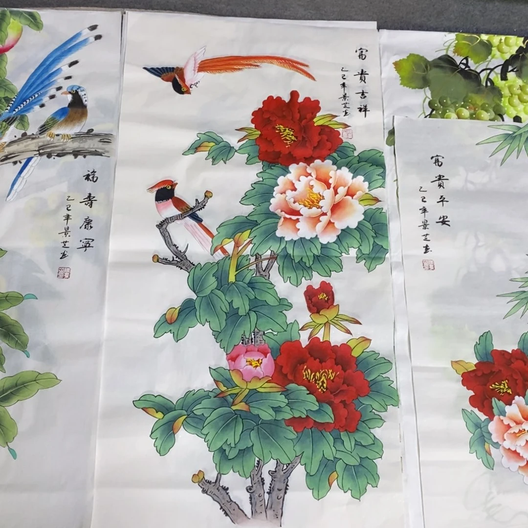 国画100✖️50工笔画画画画画