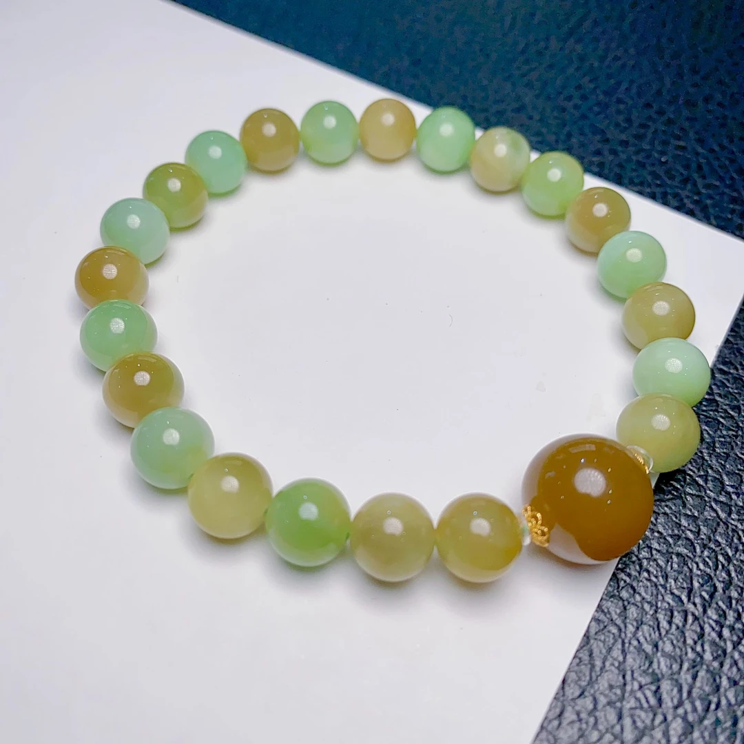 和田玉手串MZS1226-1