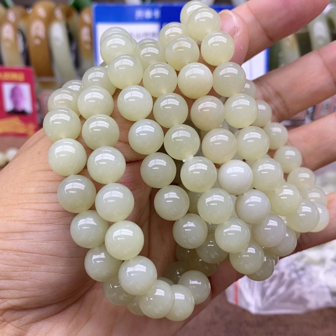 手串未镶嵌和田玉卡10