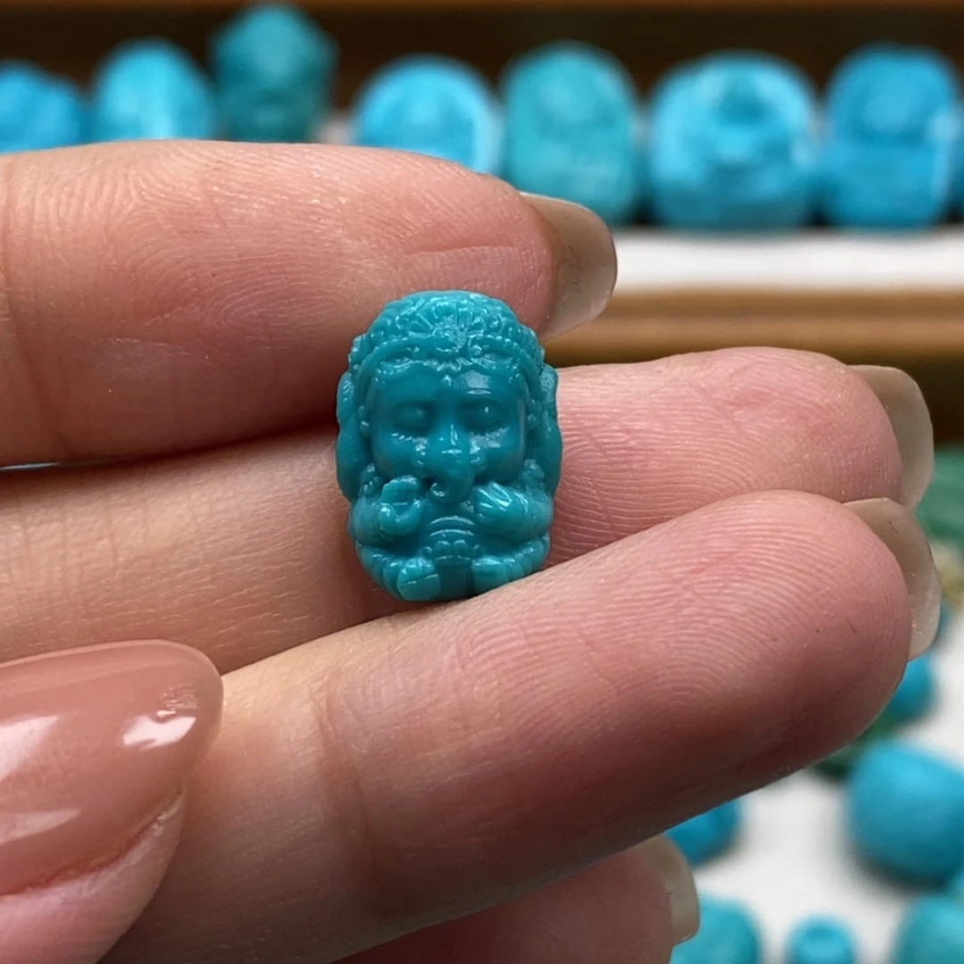通***霆未镶嵌绿松石颈饰