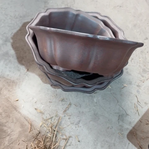 紫砂花盆100-3。27-8。。
