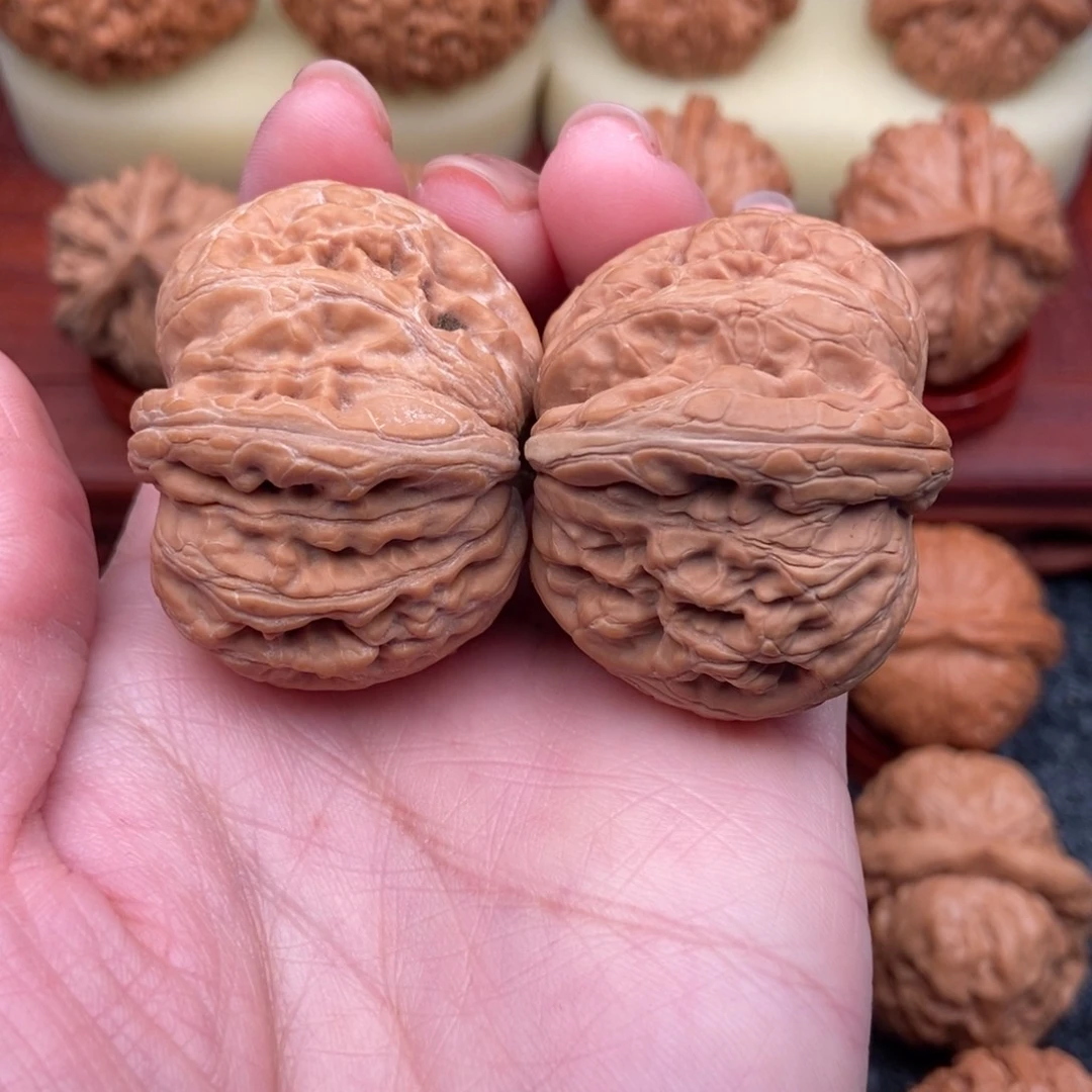 桃核把件M**～平谷元宝42