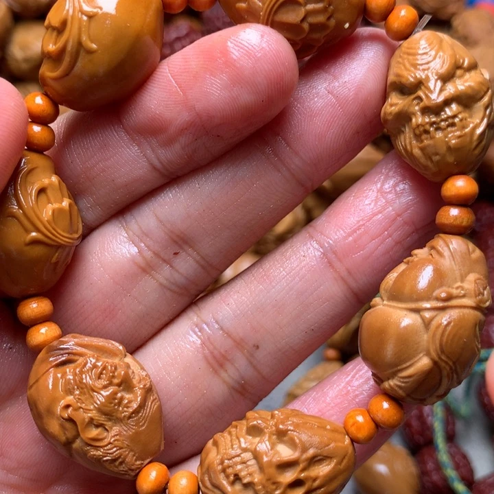 橄榄核手串/手链头一次