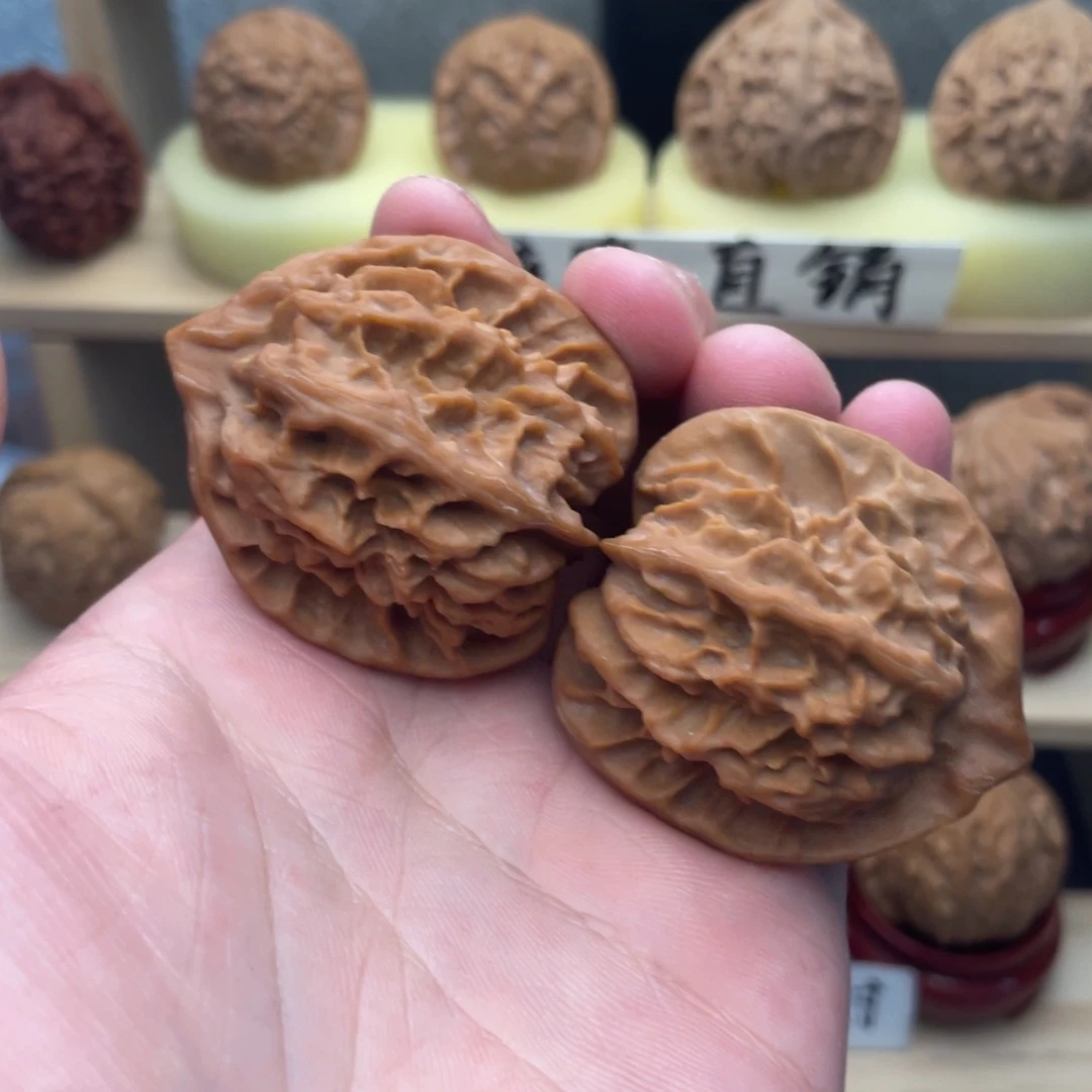 吊坠文玩核桃曹大龙40全品无修