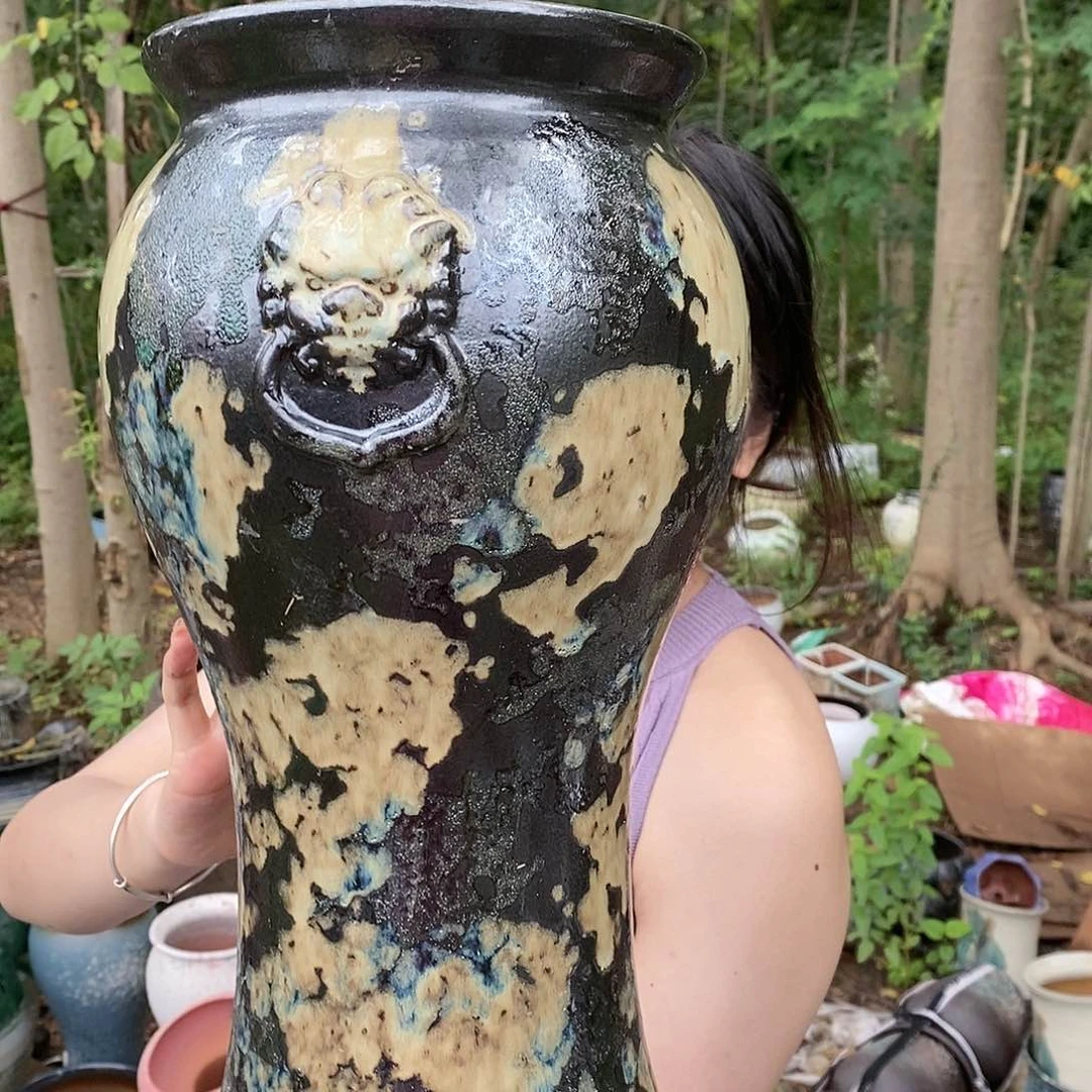紫砂花盆正品18/40