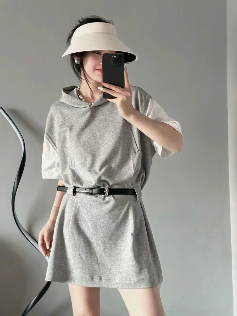 〖蕙子严选〗FDNZ 399连衣裙连帽气质显瘦