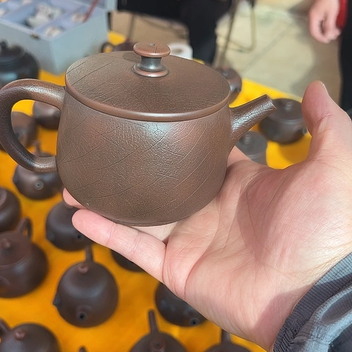 建水紫陶 大容量汉瓦壶300cc以上 全品特价