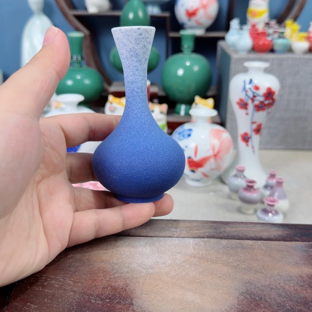 陶瓷手工小花器摆件