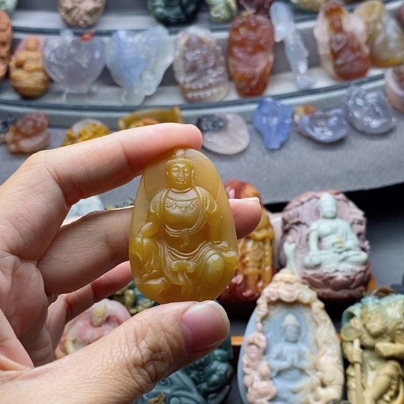 【闪购商品】未镶嵌吊坠定制石英质玉