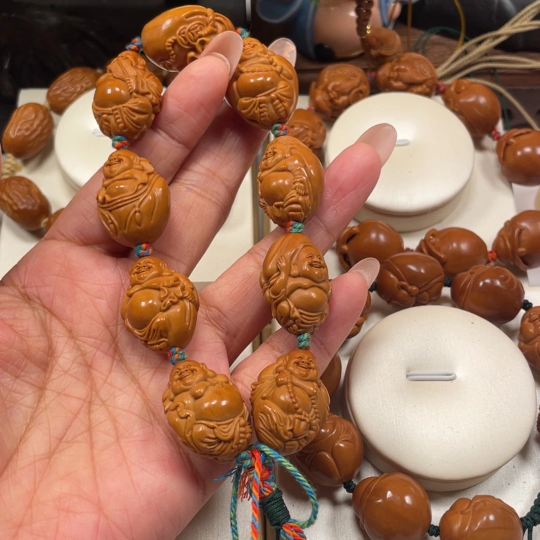 手串/手链橄榄核布袋弥勒橄榄核手串