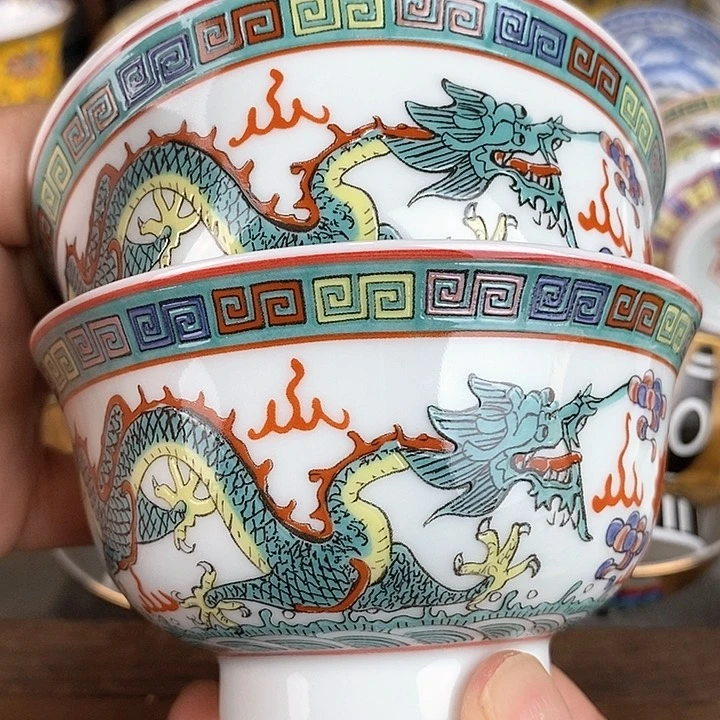 景德镇陶瓷藏式茶碗