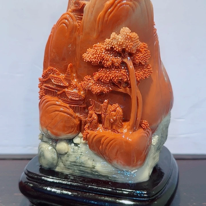 谢***先石材寿山石摆件精品