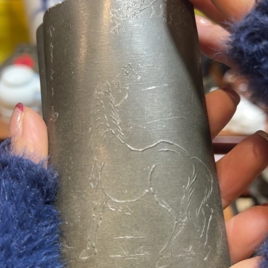 锡中古工艺品摆件