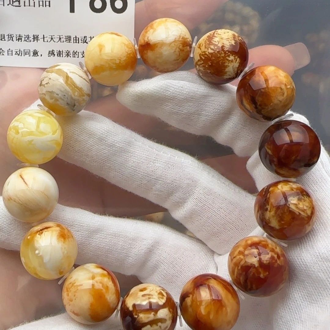 琥珀裸石未镶嵌琥珀蜜蜡15