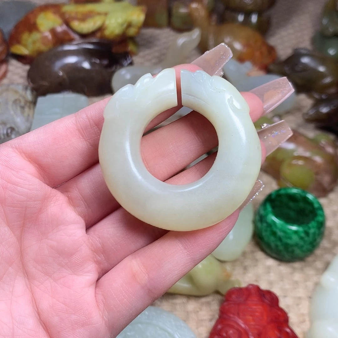 白玉菩提吊坠挂件