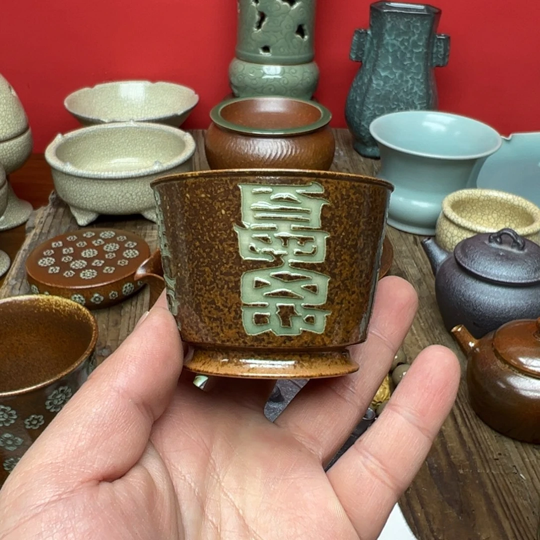 D青瓷茶器青瓷茶器