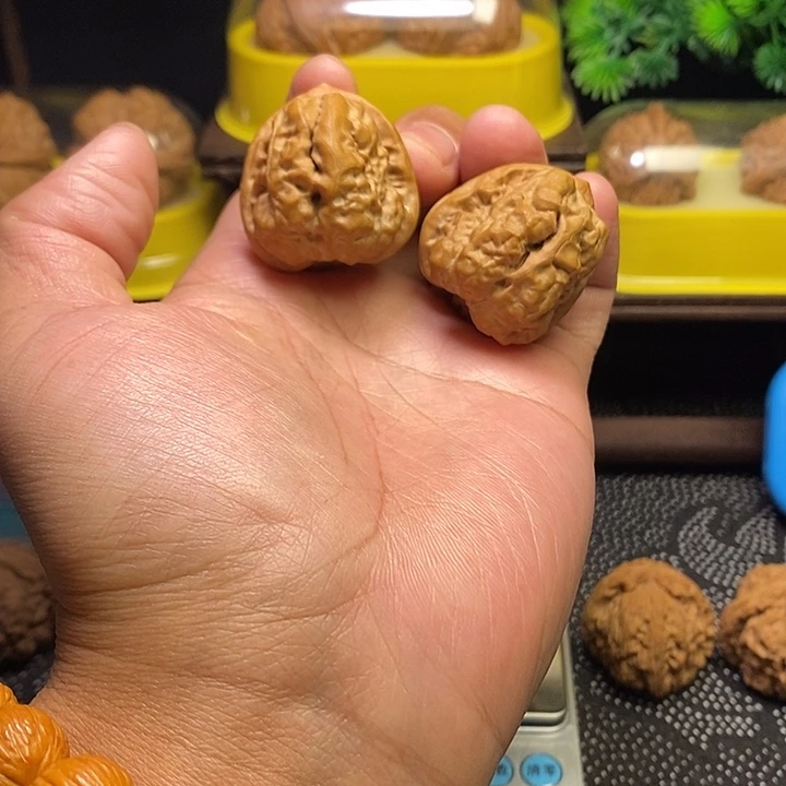 吊坠文玩核桃三角蛙34